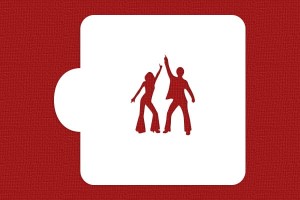 SZABLON Dzieci kwiaty w tańcu