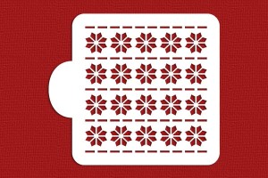 SZABLON Wzór świąteczny tło