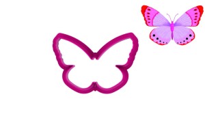 Foremka KOLOROWY MOTYLEK I