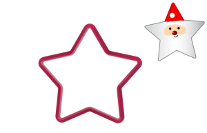 Foremka GWIAZDA PIĘCIORAMIENNA