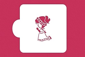 SZABLON Dziewczynka komunijna