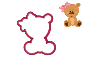 Foremka MIŚ DZIEWCZYNKA