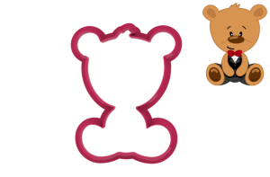 Foremka MIŚ Z GRZYWKĄ