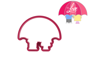 Foremka ZAKOCHANI POD PARASOLEM