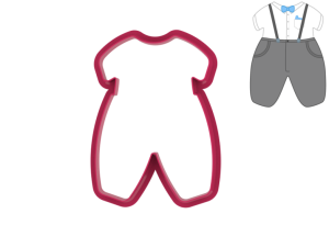 Foremka SPODENKI Z BLUZECZKĄ