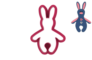 Foremka KRÓLIK PRZYTULANKA