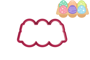 Foremka WYTŁACZANKA Z PISANKAMI