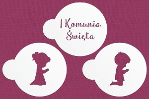 SZABLONY Zestaw "Komunia I"