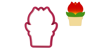 Foremka TULIPAN W DONICZCE