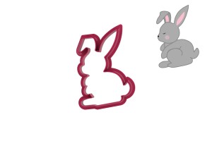 Foremka PRZEBIEGŁY KRÓLIK