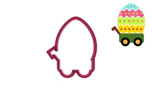 Foremka PISANKA W WÓZKU