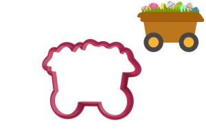 Foremka WÓZEK Z PISANKAMI