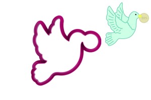 Foremka GOŁĄB Z HOSTIĄ