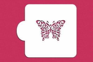 SZABLON Motyl ozdobny