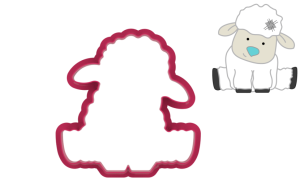 Foremka SIEDZĄCA OWIECZKA