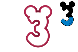 Foremka CYFRA 3 Z USZAMI