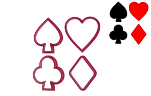 Foremki KOLORY KART - 4 SZT.