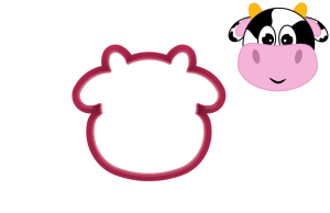 Foremka GŁOWA KROWY