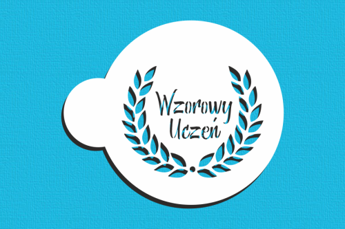 Wzorowy uczeń z wieńcem laurowym.png