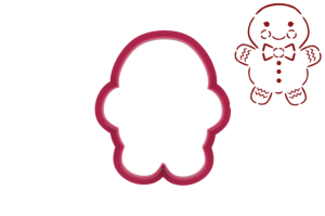 Foremka CIASTUŚ + szablon