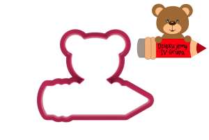 Foremka MIŚ Z KREDKĄ