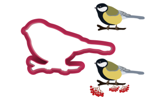 Foremka SIKORKA NA GAŁĘZI