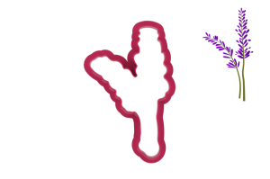 Foremka LAWENDA / KŁOSY ZBOŻA