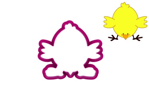 Foremka KURCZAK DZIOBIĄCY - inspiracja.jpg