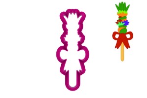 Foremka PALMA WIELKANOCNA Z KOKARDĄ