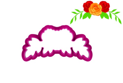 Foremka KWIATY Z LISTKAMI I GAŁĄZKAMI - inspiracja.jpg