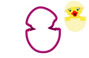 Foremka KACZKA W JAJKU