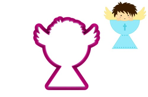 Foremka ANIOŁEK W CHRZCIELNICY - inspiracja.jpg