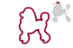 Foremka PUDEL / PIES