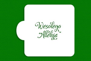 SZABLON Wesołego Alleluja II WIELKANOCNY