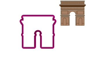 Foremka ŁUK TRIUMFALNY - FRANCJA, PARYŻ