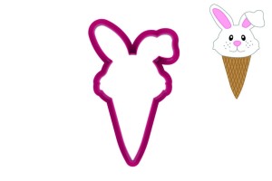 Foremka LÓD ROŻEK - KRÓLIK