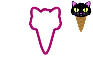 Foremka LÓD ROŻEK - KOT