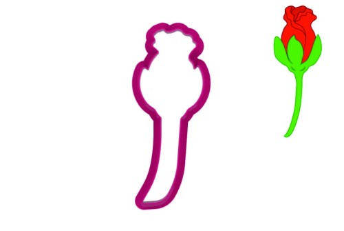 Foremka PĄCZEK RÓŻY NA ŁODYDZE.jpg