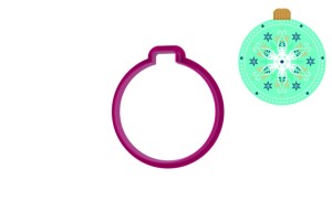 Foremka BOMBKA OKRĄGŁA MAŁA + szablon