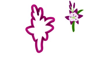 Foremka LILIA Z LISTKIEM