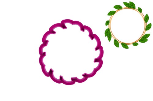 Foremka PLAKIETKA WIANEK Z LISTKAMI.jpg