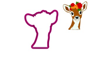 Foremka ŁANIA Z WIANKIEM