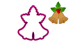 Foremka DZWONKI Z LISTKAMI OSTROKRZEWU