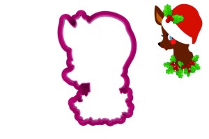 Foremka ŁANIA Z LISTKAMI