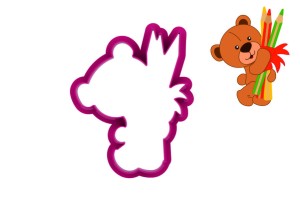 Foremka MIŚ Z KREDKAMI