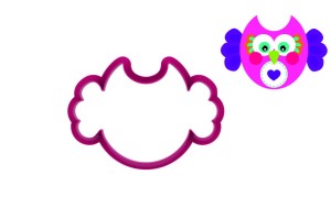 Foremka SOWA ZE SKRZYDEŁKAMI