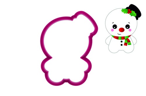 Foremka MAŁY BAŁWANEK W KAPELUSZU.jpg