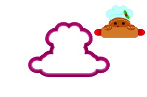 Foremka CIASTEK Z WAŁKIEM