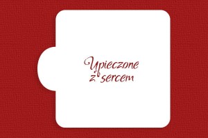 SZABLON Upieczone z sercem