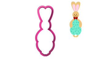 Foremka KRÓLIK W KOMBINEZONIE